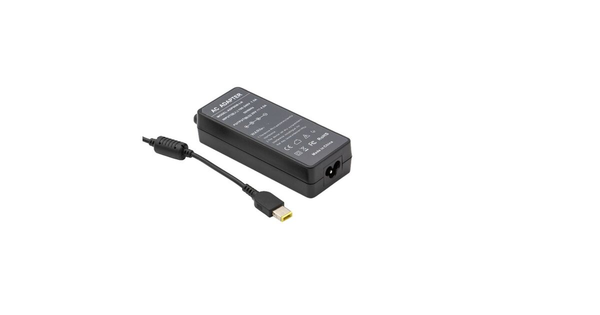 Chargeur Lenovo 90W 20V 4,5A Pour ThinkPad X240, X250, X260, X1 Carbon (Gen 2-5)