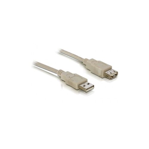 DELOCK 3m USB 2.0 Hosszabbító Kábel (A-A) - Bézs 138785551