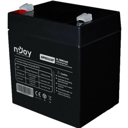NJOY 12V 5Ah AGM Akkumulátor - Zárt, Gondozásmentes 138786394