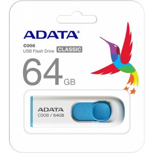 ADATA C008 64GB Fehér Pendrive 138787727 - Pendrive