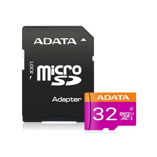 ADATA 32GB MicroSDHC UHS-I Class 10 memóriakártya adapterrel 138797754