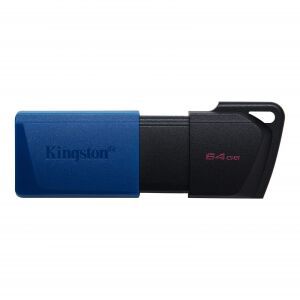 Kingston DataTraveler Exodia M 64GB USB 3.2 pendrive - Fekete/Kék 138802188 - Kingston