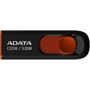 ADATA C008 USB Pendrive - 32GB, Fekete-Piros 138803744 - Pendrive