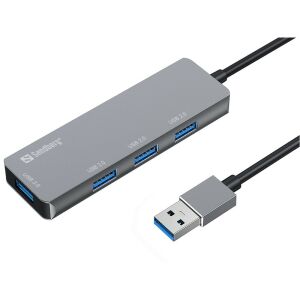 Sandberg USB Hub - 4 Port (1x USB 3.0, 3x USB 2.0) 138805217 - Sandberg