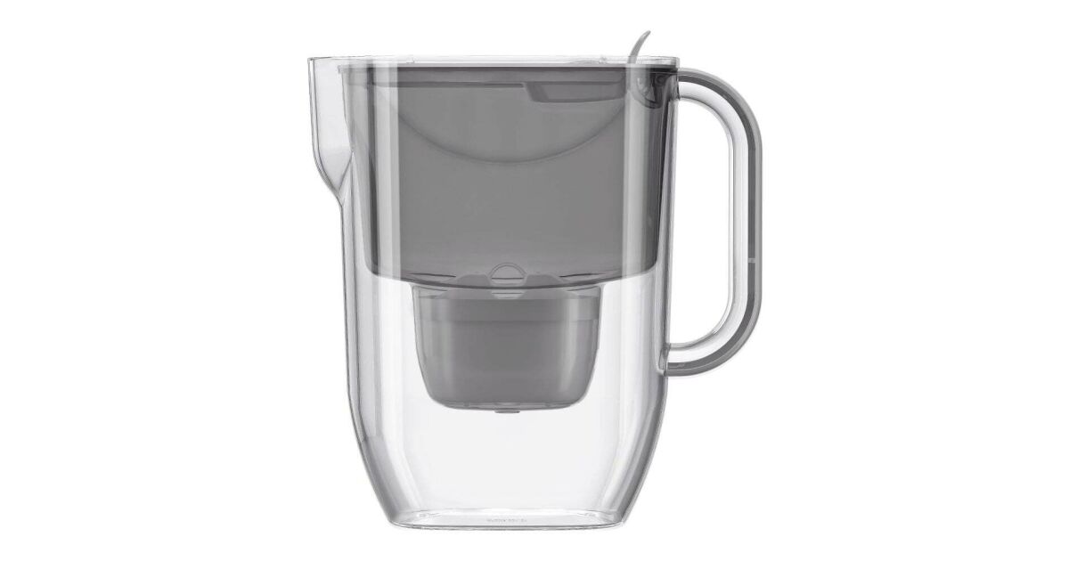AQUAPHOR Frischwasser-Filterkanne - 3.2L, Grau, mit Maxfor+ Kartusche 138810561