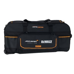 DEWALT McLaren 28 hüvelykes gurulós utazótáska, Limited Edition, fekete és narancssárga - Dewalt