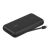 Belkin BoostCharge 20000 mAh fekete power bank beépített USB-C kábellel, szögletes nézet