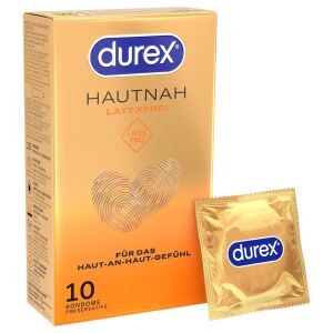 Durex Hautnah Latexmentes Óvszer - 10 db, Természetes Érzés 138815102 - Durex Óvszer