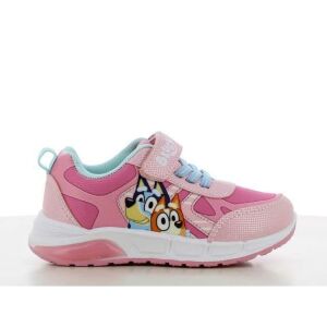 DISNEY Bluey różowe buty sportowe LED dla dzieci, widok z boku - Buty dla dzieci