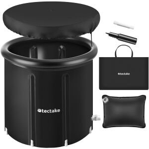 tectake Helsinki - Składana Wanna do Kąpieli Lodowej z Pompą 138818734 - Terapia zimno-ciepło