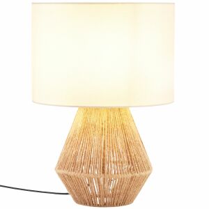 Lignea Lux - Lampa Stołowa Boho Juta - 60W 138818760 - Lampy i oświetlenie