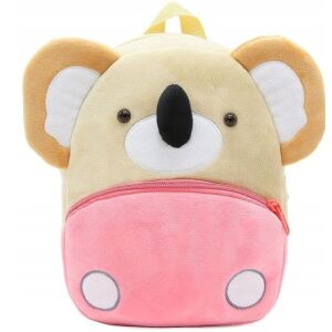 Kindergartenrucksack für Vorschulkinder WePro Store, Koala-Modell, Plüsch, 26x24x10