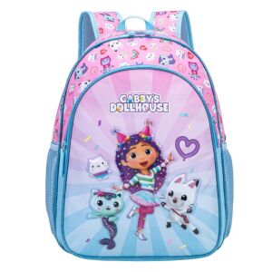 Ruksak Gabby's Dollhouse Party-tastic pre predškolákov, s Gabby a jej mačacími priateľmi - Batohy, tašky pre škôlkarov