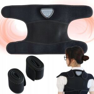 Maser electric pentru genunchi și încălzitor pentru spate, maser combinat pentru corp pentru ameliorarea durerii și relaxarea musculară - Aparate pentru masaj