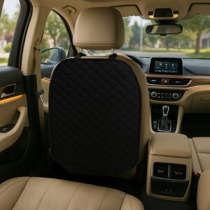 Protecție spătar scaun auto Xtrobb, design negru matlasat - Xtrobb