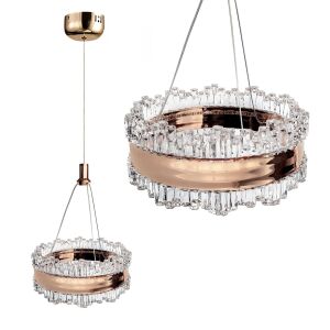 Kristall-Hängelampe LED LHJ099-CP GOLD 138847310 - Lampe für das Badezimmer