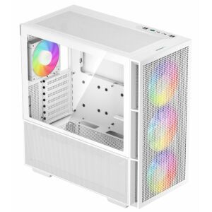 Obudowa DEEPCOOL CH560 / MidT / wentylator 3x140 i 120mm ARGB / USB 3.0 / szkło hartowane / biała 140555164 - DeepCool