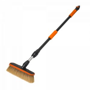 Umývacia kefa s ventilom MÄKKÁ/1-hladká 110-180 cm