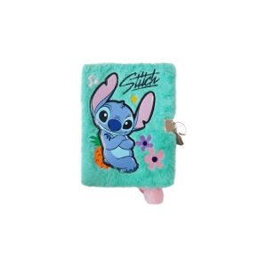 Stitch Szőrmés Kulcsos Napló - A/5, 96 lapos - Mint Aloha 138851720 - St. Majewski