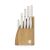 Berlinger Haus BH-3121 Sahara Collection 10 piece knife set with bamboo stand - Cream 138864994