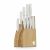 Berlinger Haus BH-3121 Sahara Collection 10 piece knife set with bamboo stand - Cream 138864994