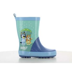 Nickelodeon Bluey Regenstiefel für Kinder, Größe 30, mit Bluey und Bingo unter einem Regenschirm - Babys & Toddler