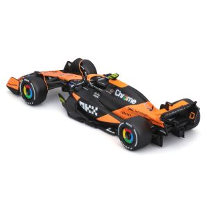 Formula 1 modell autó, BBurago, McLaren F1 MCL38, 1:43, fém, komplett készlet 141335097 - Bburago