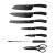 Berlinger Haus Black Rose Knife Set - Chef, Bread, Santoku, Utility, Paring Knives, Scissors, Sharpener