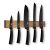 Berlinger Haus Black Rose knife set with acacia wood magnetic strip