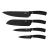 Berlinger Haus Black Rose Sada nožov - Kuchársky, Santoku, univerzálny a škrabací nôž