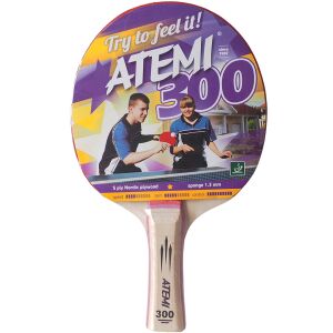 Atemi 300 Pingpong Ütő - Konkáv Nyél, Kezdő/Haladó