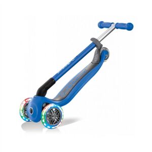 SMJ Globber skuter s 3 kotača 432-100-3 Primo sklopiva svjetla plava 138892473 - Dječji romobil