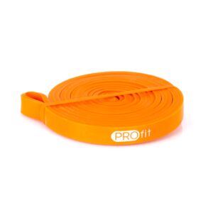 Guma Profit Power Band pomarańczowa 208x0,45x1,3 cm SL2607 138892550 - Ekspander i gumka