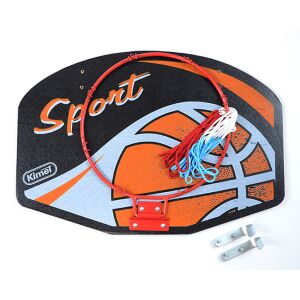 Basketball-Rückwand KIMET ORANGE BALL 138892634 - Basketball