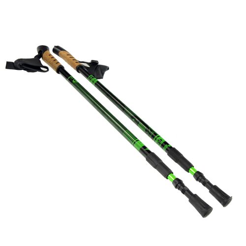 Bețe de mers nordic Scout Bjorn verzi 3 bucăți