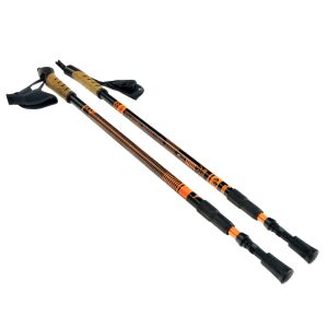 Kijki Nordic Walking Scout Bjorn pomarańczowy 3-częściowy 138893095 - Wyruszyć w trasę