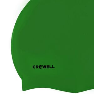 Cască de înot Crowell Mono Breeze din silicon, culoarea 7, verde 138893141 - Șepci de înot