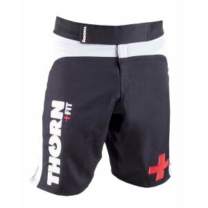 Sportshorts THORN COMBAT schwarz-weiß 138893301 - Kampfsportbekleidung