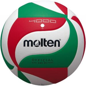Pantaloni volei Molten V4M4000 alb-roșu-verde 138893331 - Mingi de volei pe plajă