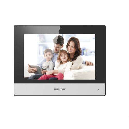 Hikvision DS-KH6320-TE1 видеодомофонна система 17.8 см (7") Черен, Сив 138895880