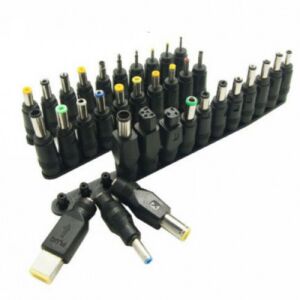 DC Adapter Dugó Átalakító Készlet - 37 részes, 3 kábellel - Labortápegységhez/Univerzális töltőhöz 138896637 - DC kábel