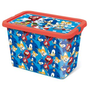 Sonic a Sündisznó Műanyag Tárolódoboz - 7L