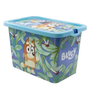 Bluey Leaves Műanyag Tárolódoboz - 7L, Gyerekszoba