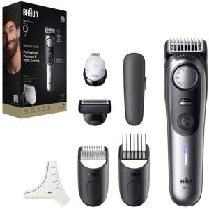 Braun BeardTrimmer 9 BT9520 Szakállvágó - Wet & Dry, Akkumulátoros