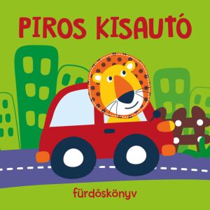 Szalay Fürdőskönyv - Piros Kisautó Vízálló Játékkal 138909303 - Pancsolókönyv