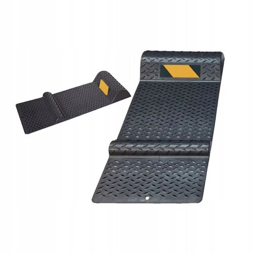 Garázs parkoló ütköző, fekete műanyag parkolási segéd