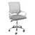 Pepita ergonomikus irodai szék, fehér és szürke, hálós háttámla
