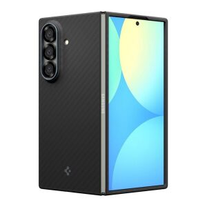 Spigen Airskin Samsung Galaxy Z Fold7 Karbon Mintás Tok - Fekete 138912189 - Spigen