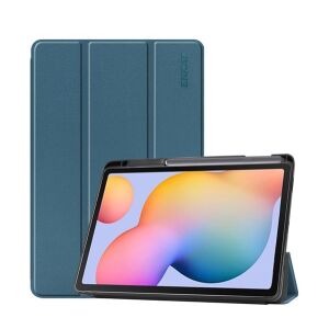 ENKAY Samsung Tab S6 Lite 10.4 Álló Tok - Sötétzöld, Ceruzatartó 138913186 - Enkay