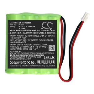Cameron Sino 4.8V 700mAh Ni-MH Akkumulátor - AstralPool 70313 kompatibilis 138914413 - Akkumulátor
